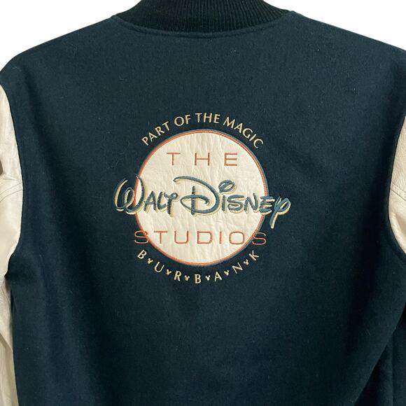 Vintage The Walt Disney Studio Burbank Lettermen Varsity Jacket - Picture 6 of 9